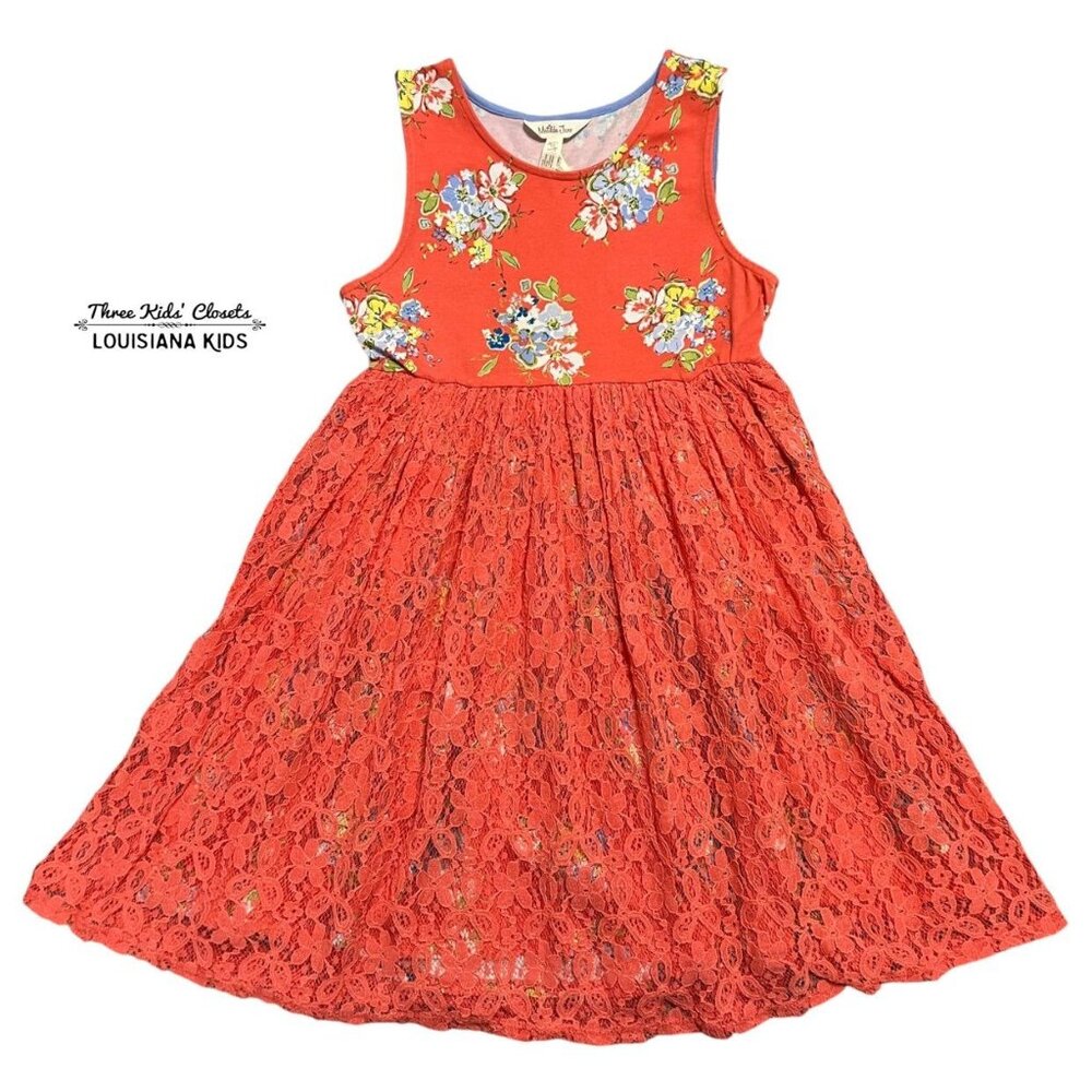 Matilda Jane 10Y Bouquets For Layla Floral Lace Dress